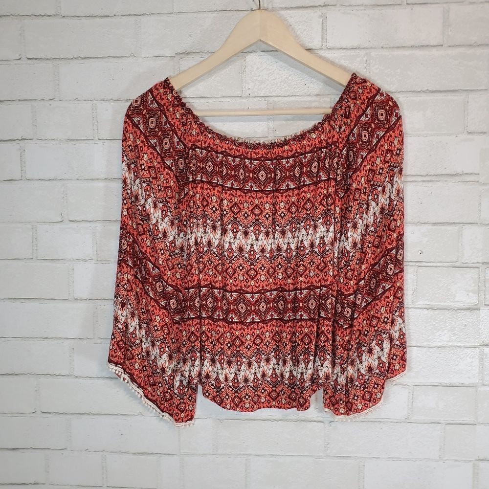 No Comment off shoulder blouse